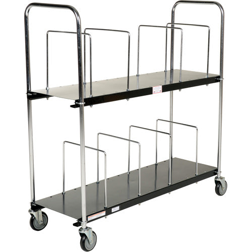 Portable Carton Cart Two Tier 18 × 56 - Exact Tool & Supply