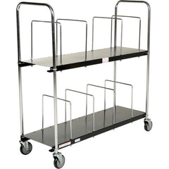Portable Carton Cart Two Tier 18 × 56 - Exact Tool & Supply