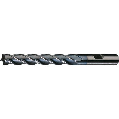 ‎13/32″ × 3/8″ × 1″ × 2-11/16″ RHS / RHC HSS HSS Single End Mulit Flute Center Cutting Finishing End Mill - TiCN - Exact Tool & Supply