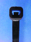 21.5" 50 lbs UV Black 100/Bag - Cable Ties - Exact Tool & Supply