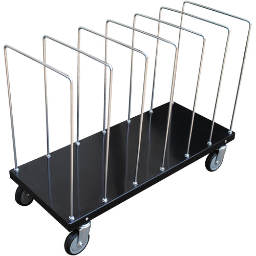 Portable Carton Cart W/ Dividers 18 × 44 - Exact Tool & Supply