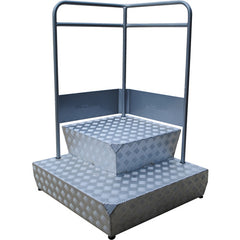Container Step Platform 31 × 31 485 lb - Exact Tool & Supply