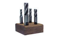 4 Pc. HSS Roughing End Mill Set - Exact Tool & Supply