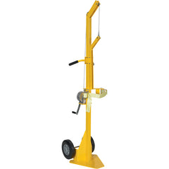 Portable Cylinder Lifter-Hard Rubber - Exact Tool & Supply