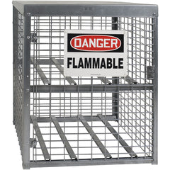 Horizontal Cylinder Storage-Galv 29 × 29 - Exact Tool & Supply