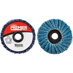2″ 120 Grit Type 3 Mini Flap Disc - Exact Tool & Supply