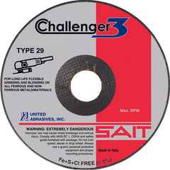 4-1/2 × 7/8 A60 SAIT T27 GRINDING - Exact Tool & Supply