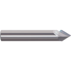 1/8″ Cutting Dia. 1/8″Shank Dia, 2 Flute, 60 Degrees, Carbide Chamfer Mill Series/List #5997 - Exact Tool & Supply