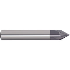 1/8″ Cutting Dia. 1/8″Shank Dia, 4 Flute, 60 Degrees, Carbide Chamfer Mill Series/List #5997T - Exact Tool & Supply