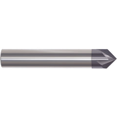 1/8″ Cutting Dia. 1/8″Shank Dia, 4 Flute, 90 Degrees, Carbide Chamfer Mill Series/List #5997T - Exact Tool & Supply
