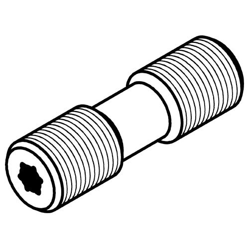 STCM40 DOUBLE SET SCREW M6X1 - Exact Tool & Supply