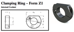 VDI Clamping Ring - Form Z1 (Internal Coolant) - Part #: CNC86 63.15880 - Exact Tool & Supply