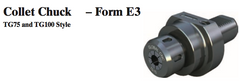 VDI Collet Chuck - Form E3 (TG75 Style) - Part #: CNC86 53.4075TG - Exact Tool & Supply