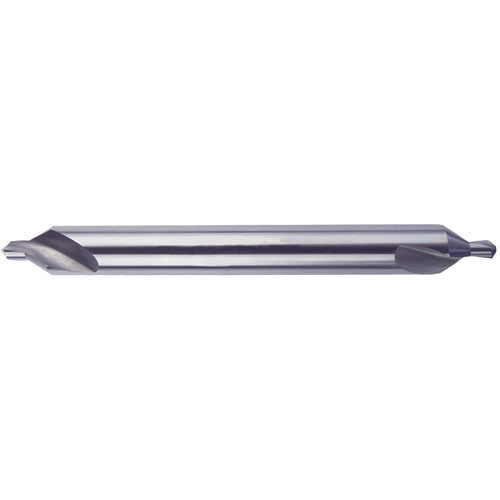 #1 × 5″ OAL 60 Degree HSS Plain Combined Drill and Countersink Bright Series/List #1499 - Exact Tool & Supply