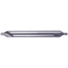 #1 × 5″ OAL 60 Degree HSS Plain Combined Drill and Countersink Bright Series/List #1499 - Exact Tool & Supply