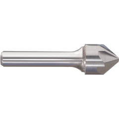 1/8″ Cutting Dia. 1/8″Shank Dia, 6 Flute, 100 Degrees, Carbide Countersink Series/List #5754 - Exact Tool & Supply