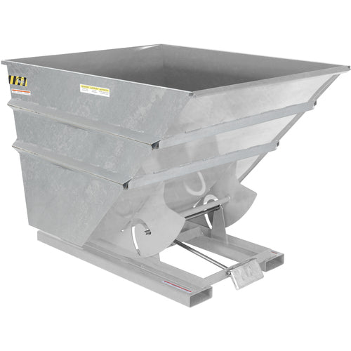 Self-Dump Hopper Hd 2 Cu Yd 6K Galv - Exact Tool & Supply
