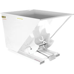 Self-Dump Hopper Hd 2 Cu Yd 6K White - Exact Tool & Supply