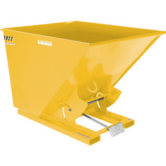 Self-Dump Hopper Md 2 Cu Yd 4K Yellow - Exact Tool & Supply