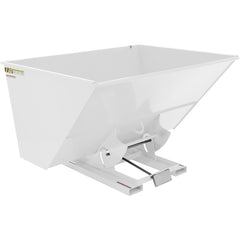 Self-Dump Hopper Ld 3 Cu Yd 2K White - Exact Tool & Supply