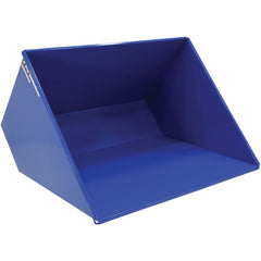 Self-Dump Hopper Ld 3 Cu Yd 2K Blue - Exact Tool & Supply