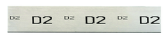 1/2 x 5 x 36 - High Carbon, High Chromium Precision Ground Flat Stock - Exact Tool & Supply