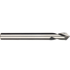3 mm × 50 mm OAL 90 Degree Carbide Spotting Drill D23 - Exact Tool & Supply