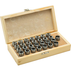‎1/8-9/16X1/64 INCR COLLET SET - Exact Tool & Supply