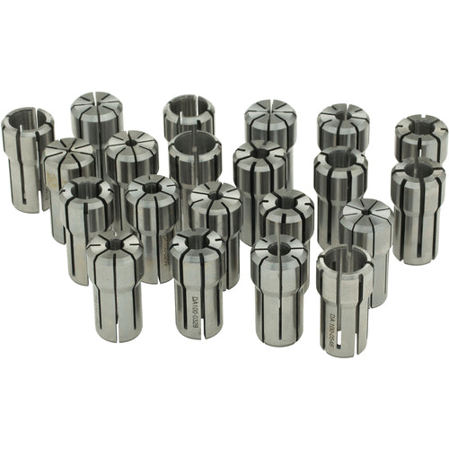‎COLL SET DA200 1/16-3/8 X1/64 21PCS - Exact Tool & Supply