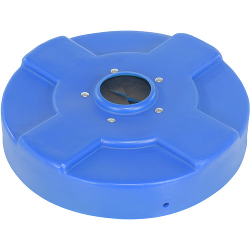 Drum Recycling Lid Flaps 30 Gal Blue - Exact Tool & Supply