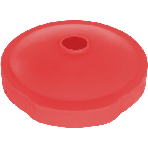 Drum Recyc Flap 55Gal(Closed/Open) Red - Exact Tool & Supply