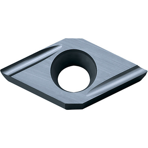 DCET 32502 F-USF TN60, 0.0039″ Corner Radius, 5/32″ Thick, 3/8″ Inscribed Circle, TiCN/NbC, Diamond, Turning Indexable Insert - Exact Tool & Supply