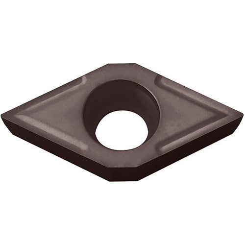 DCGT 32505 MF PR1225, 0.0079″ Corner Radius, 5/32″ Thick, 3/8″ Inscribed Circle, MEGACOAT, Diamond, Turning Indexable Insert - Exact Tool & Supply