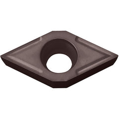 DCGT 32505 MF PR1225, 0.0079″ Corner Radius, 5/32″ Thick, 3/8″ Inscribed Circle, MEGACOAT, Diamond, Turning Indexable Insert - Exact Tool & Supply