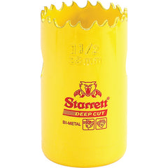 ‎1-1/2″ HSS Deep Cut Hole Saw - Starrett - Exact Tool & Supply