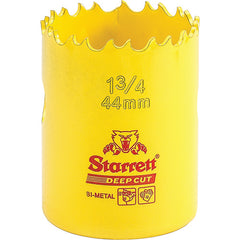 ‎1-3/4″ HSS Deep Cut Hole Saw - Starrett - Exact Tool & Supply