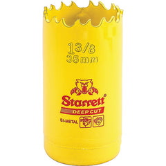 ‎1-3/8″ HSS Deep Cut Hole Saw - Starrett - Exact Tool & Supply