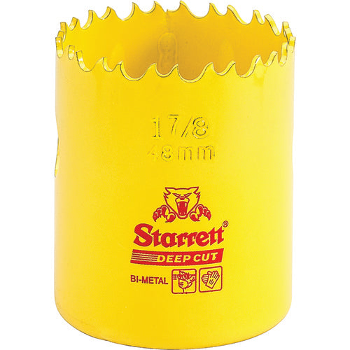 ‎1-7/8″ HSS Deep Cut Hole Saw - Starrett - Exact Tool & Supply