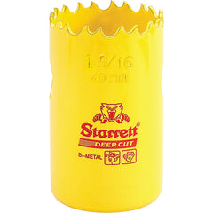 ‎1-9/16″ HSS Deep Cut Hole Saw - Starrett - Exact Tool & Supply