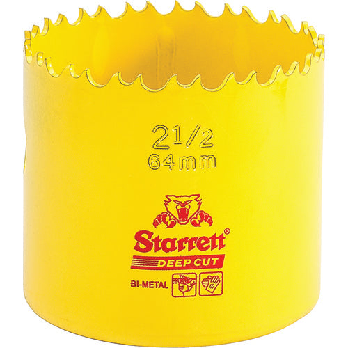 2 1/2″ HSS Deep Cut Hole Saw - Starrett - Exact Tool & Supply