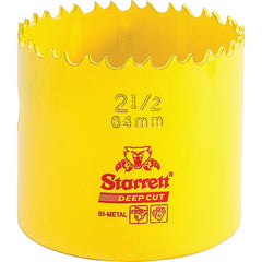 2 1/2″ HSS Deep Cut Hole Saw - Starrett - Exact Tool & Supply