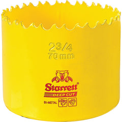 ‎2-3/4″ HSS Deep Cut Hole Saw - Starrett - Exact Tool & Supply