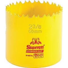 ‎2-3/8″ HSS Deep Cut Hole Saw - Starrett - Exact Tool & Supply