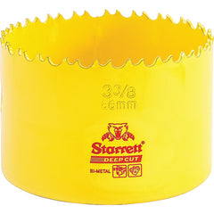 ‎3-3/8″ HSS Deep Cut Hole Saw - Starrett - Exact Tool & Supply