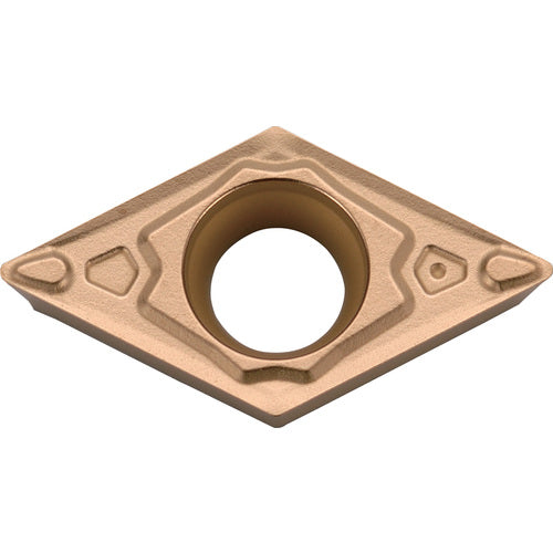 DCMT 2151 MQ PR1535, 1/64″ Corner Radius, 3/32″ Thick, 1/4″ Inscribed Circle, MEGACOAT NANO, Diamond, Turning Indexable Insert - Exact Tool & Supply