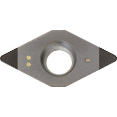 DCMW 2151 ME KBN35M, 1/64″ Corner Radius, 3/32″ Thick, 1/4″ Inscribed Circle, MEGACOAT, Diamond, Turning Indexable Insert - Exact Tool & Supply
