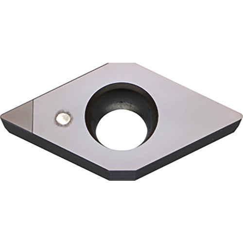 DCMW 21505 SE KBN510, 0.0079″ Corner Radius, 3/32″ Thick, 1/4″ Inscribed Circle, Diamond, Turning Indexable Insert - Exact Tool & Supply