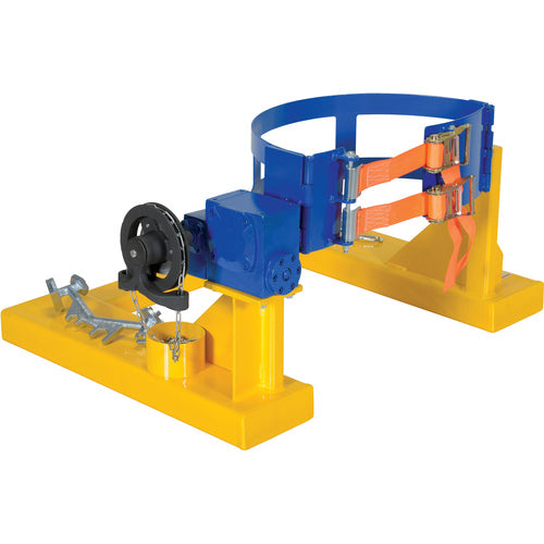 Fork Truck Drum Carrier/Rotator 2000 lb - Exact Tool & Supply