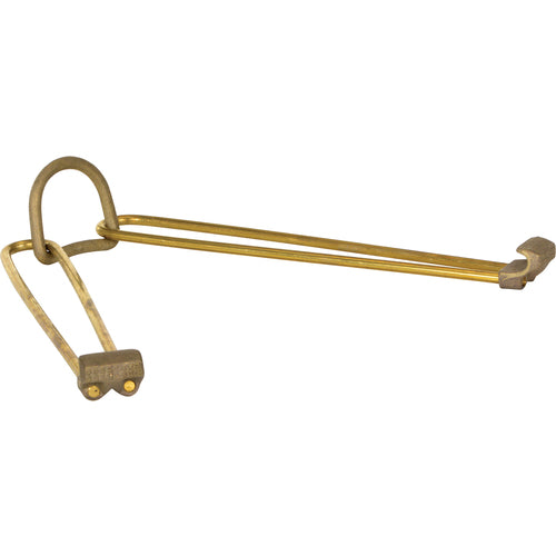 Drum Lifting Hook Brass Capacity 1000 lb - Exact Tool & Supply