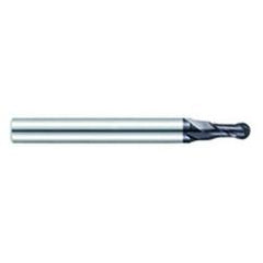 .040" Dia. - 1-1/2" OAL - AlTiN CBD-Ball Nose HP End Mill-2 FL - Exact Tool & Supply